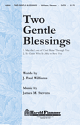 Two Gentle Blessings SATB choral sheet music cover
